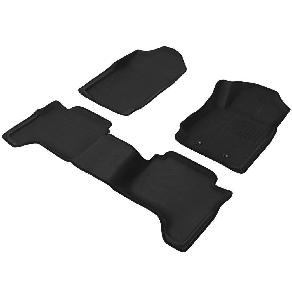 Weisshorn Rubber Floor Mats Mazda BT-50 — view 3