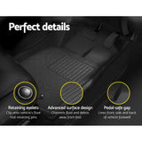 Weisshorn Rubber Floor Mats Mazda BT-50 — view 8
