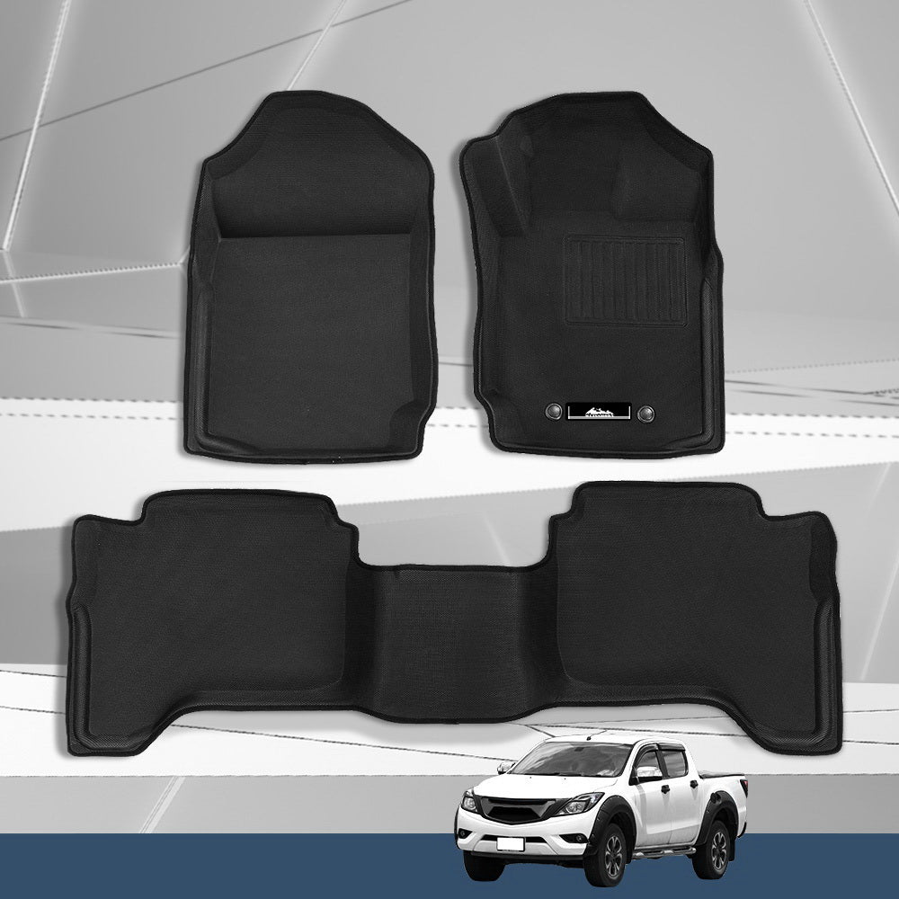 Weisshorn Rubber Floor Mats Mazda BT-50 — view 9