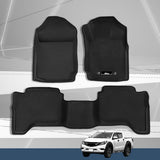 Weisshorn Rubber Floor Mats Mazda BT-50 — view 9