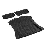 3-piece rubber mats Tesla Model 3 — view 2