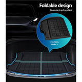 3-piece rubber mats Tesla Model 3 — view 6