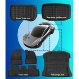 Weisshorn rubber floor mats Tesla Model 3 — view 5