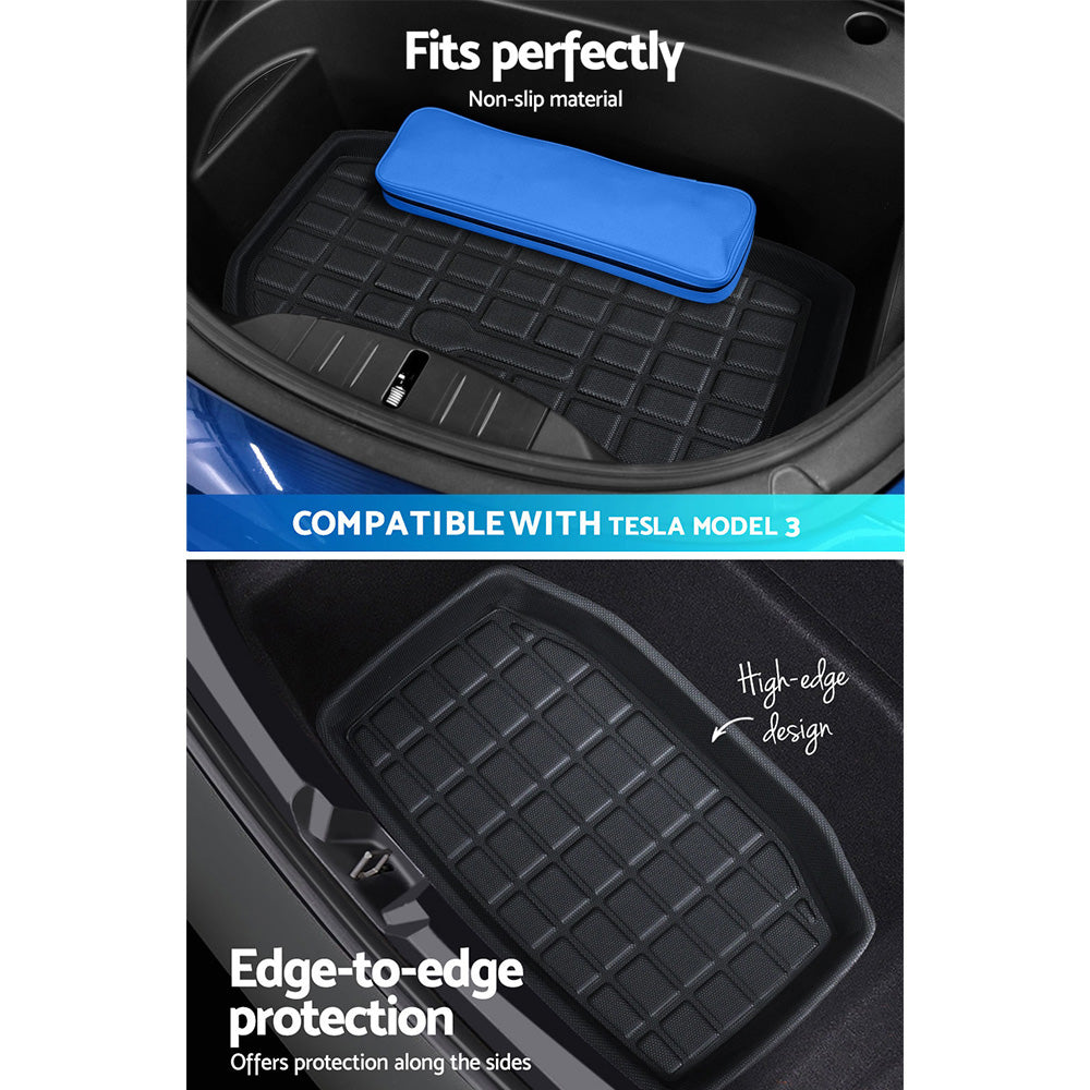 Weisshorn rubber floor mats Tesla Model 3 — view 7