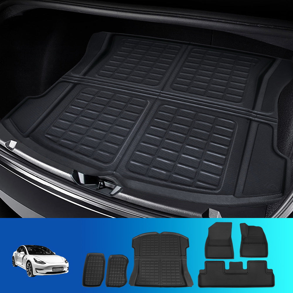Weisshorn rubber floor mats Tesla Model 3 — view 8