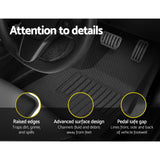 Weisshorn Tesla Model Y rubber mats set — view 6