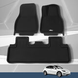 Weisshorn Tesla Model Y rubber mats set — view 8