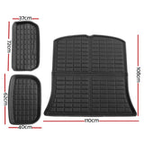 Tesla Model Y 2021-2024 boot liner floor mat — view 3