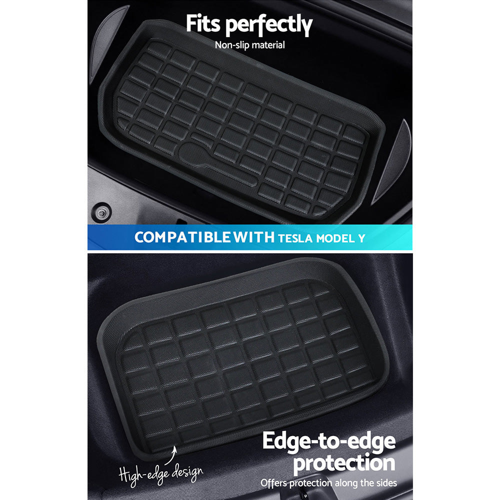 Tesla Model Y 2021-2024 boot liner floor mat — view 7