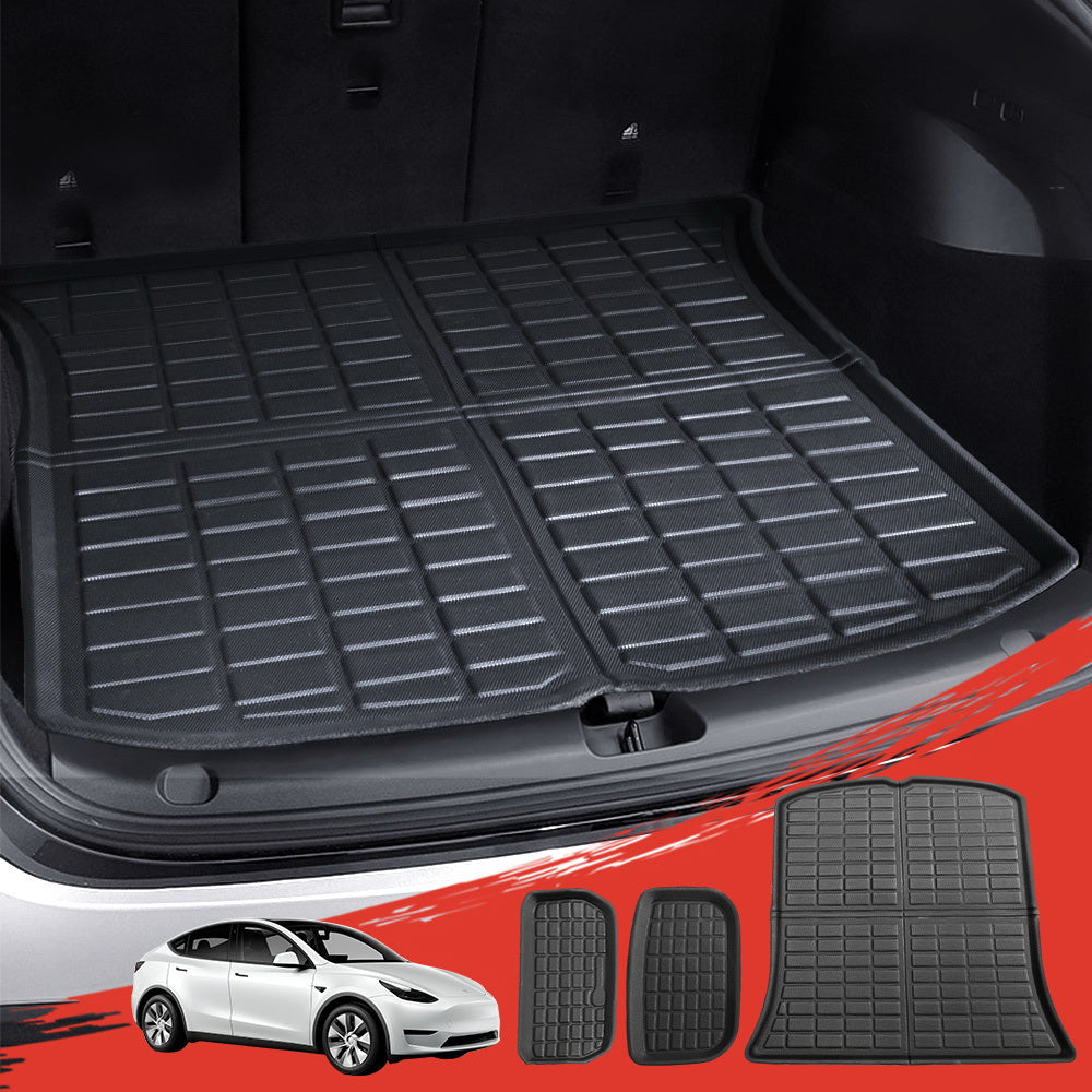 Tesla Model Y 2021-2024 boot liner floor mat — view 8