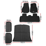 Weisshorn rubber cargo mats Tesla Model Y — view 3
