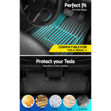 Weisshorn rubber cargo mats Tesla Model Y — view 6