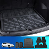 Weisshorn rubber cargo mats Tesla Model Y — view 8