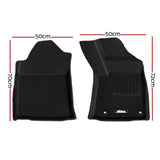 Weisshorn rubber floor mats Toyota Hilux — view 3