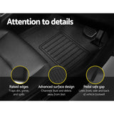 Weisshorn rubber floor mats Toyota Hilux — view 7