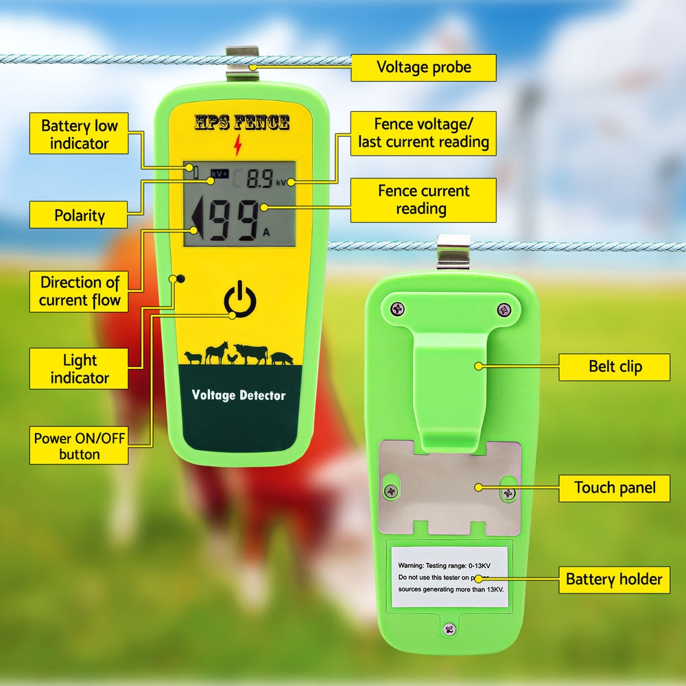 Giantz Digital Electric Fence Tester Fault — view 6