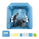 Giantz inflatable paint booth 2.5x2.5x3m 550W — view 10
