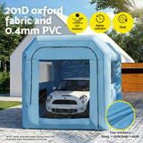 Giantz inflatable paint booth 2.5x2.5x3m 550W — view 5