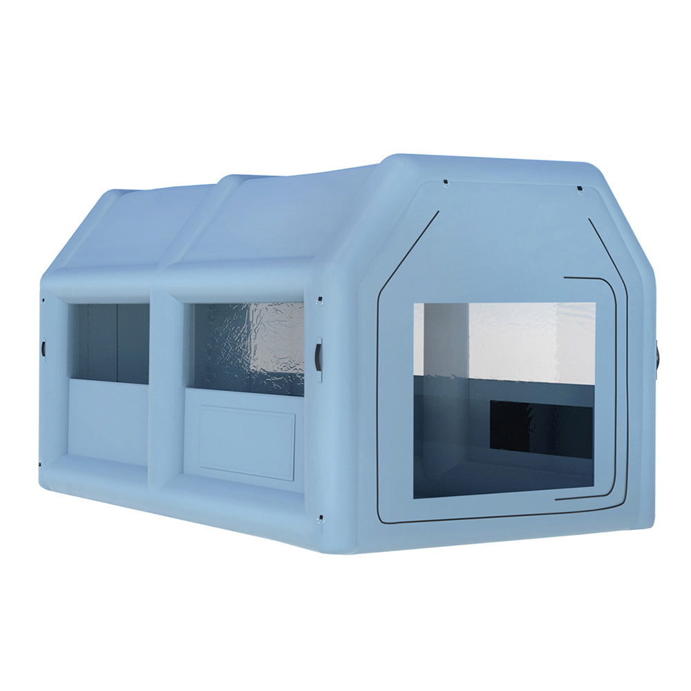 Giantz Inflatable Spray Booth Car Paint — view 2