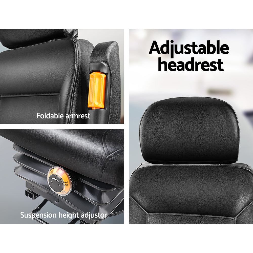 Giantz PU Leather Backrest Tractor Seat — view 5