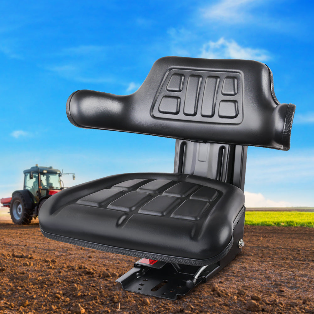 Giantz PU Leather Digger Tractor Seat — view 8