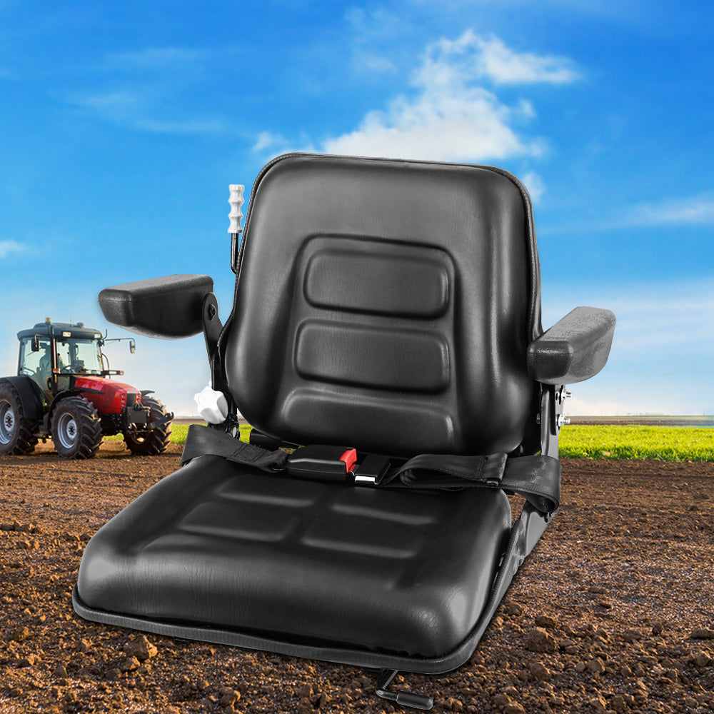 Giantz Suspension Tractor Seat Armrest — view 8