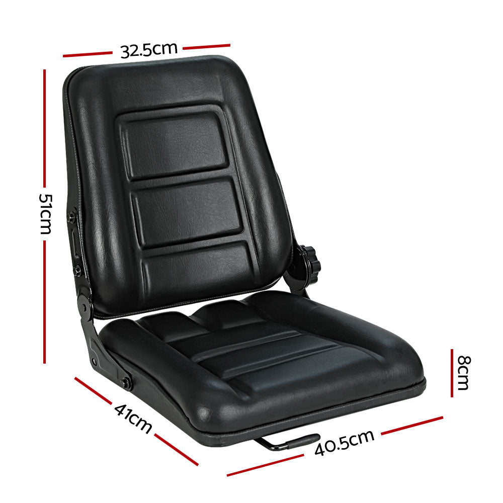 Giantz universal tractor seat adjustable — view 3