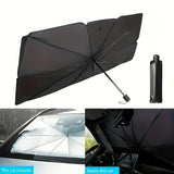 Car windscreen sun shade — view 3
