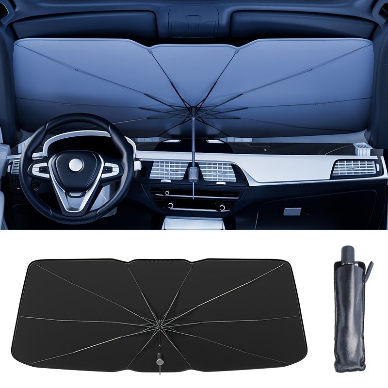 Car windscreen sun shade — view 6