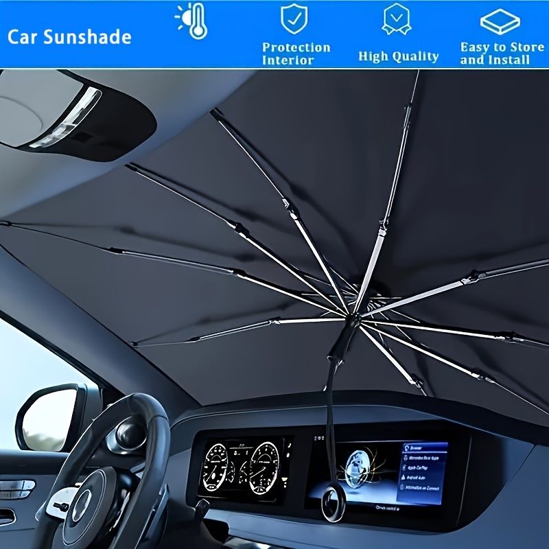 Car windscreen sun shade — view 10