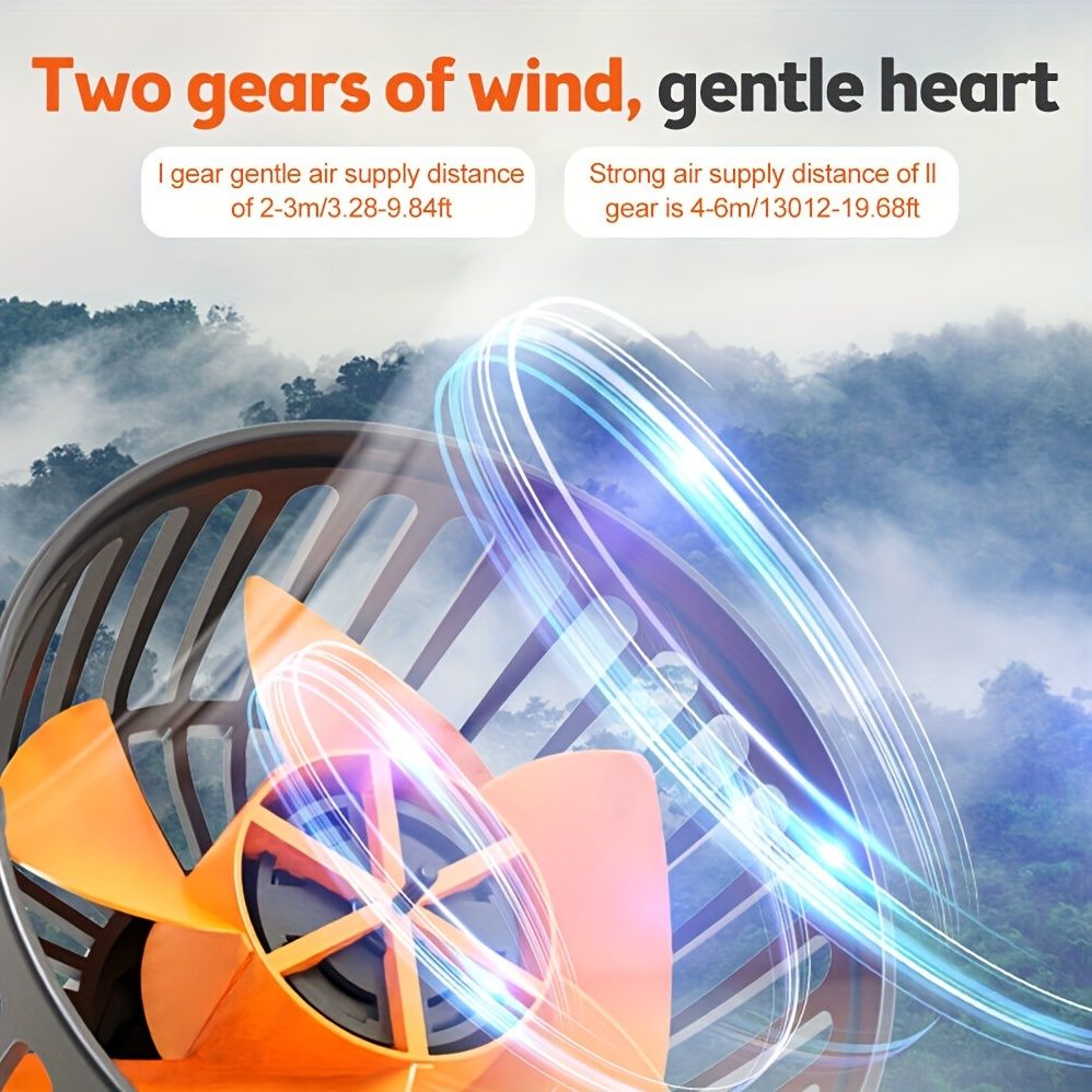 3-head car circulating fan — view 9