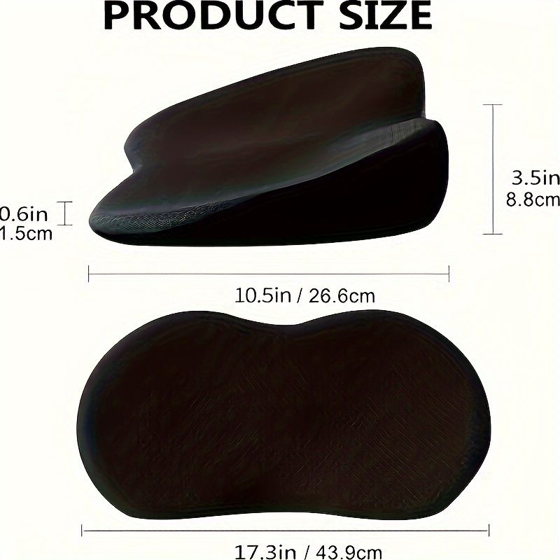 Memory foam car armrest cushion pad — view 2