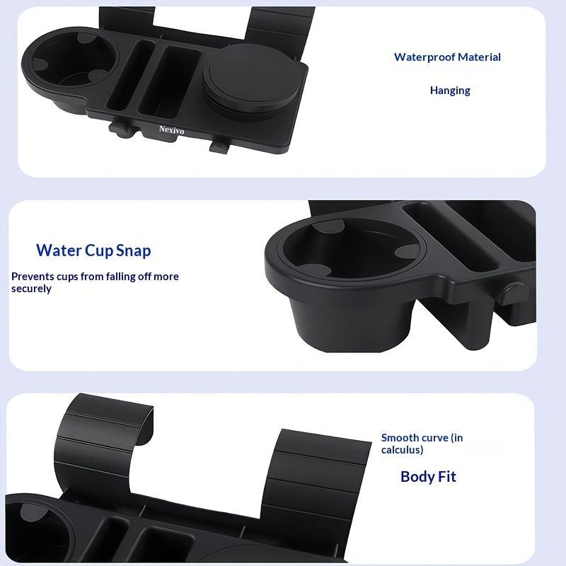 Car door cup holder organiser — view 4