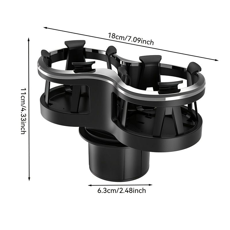 Universal car cup holder expander — view 2