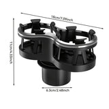 Universal car cup holder expander — view 2