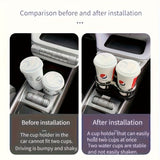 Universal car cup holder expander — view 3