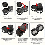 Universal car cup holder expander — view 5