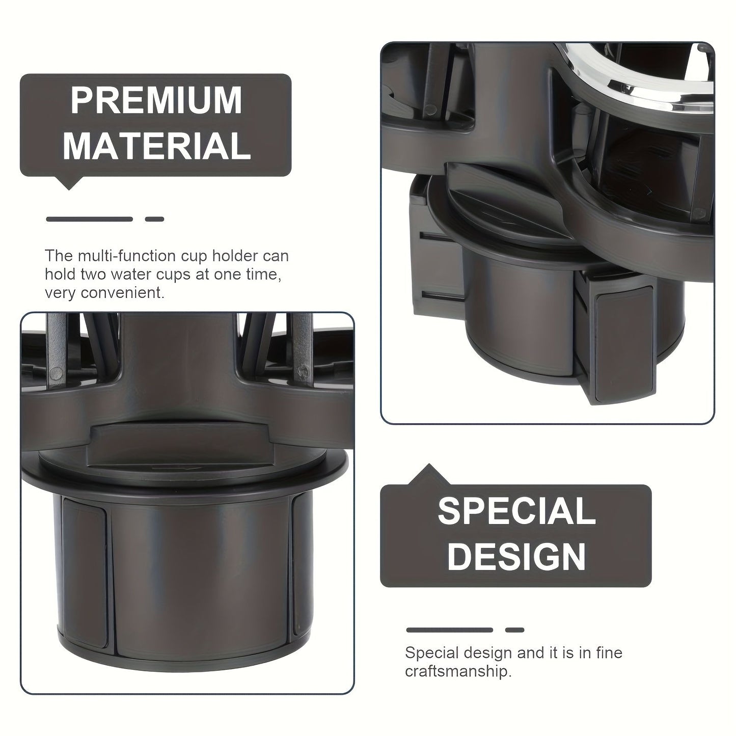 Universal car cup holder expander — view 7