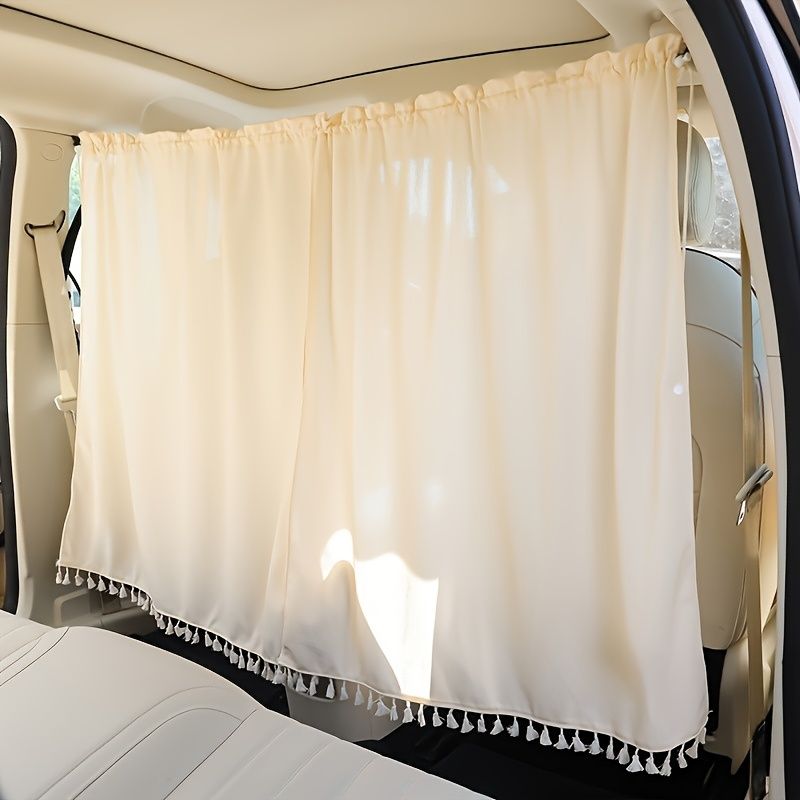 Car window privacy curtains — view 7