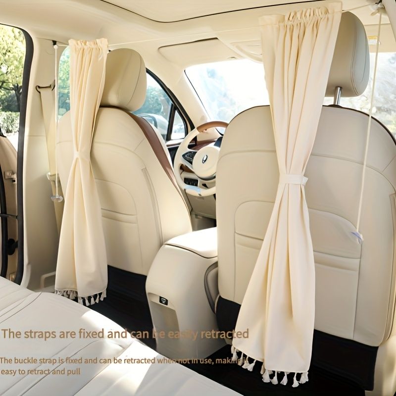 Car window privacy curtains — view 11