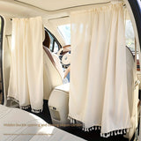 Car window privacy curtains — view 12