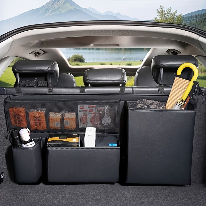 Car boot organiser with compartments — view 2