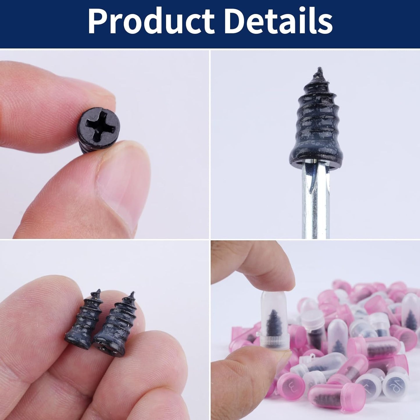 Screw on tyre plugs, 70 repair screws — view 5