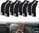 Leather car headrest double hook — view 8