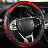 PU leather car steering wheel cover — view 8
