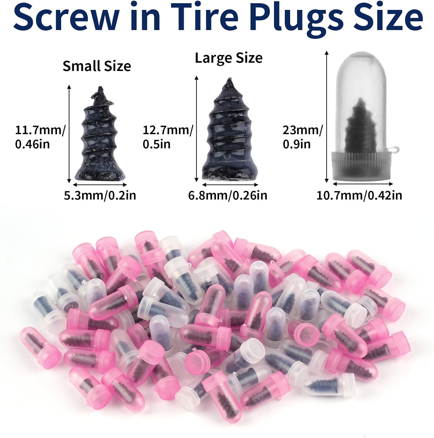 Screw on tyre plugs, 50 repair screws — view 3