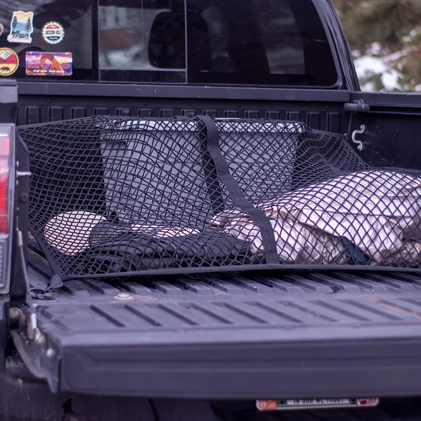 High-elasticity truck bed net, cargo — view 5
