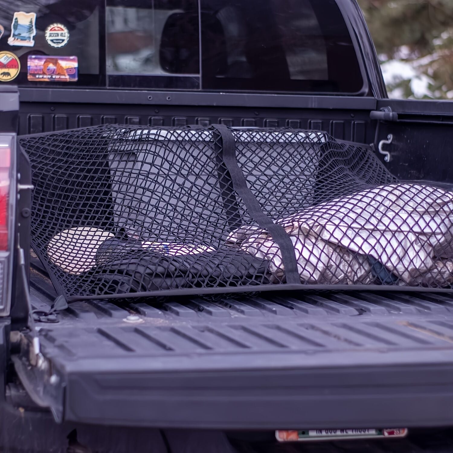 High-elasticity truck bed net, cargo — view 5