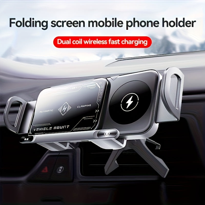 Smart dual-mode rotating stand wireless charging — view 6