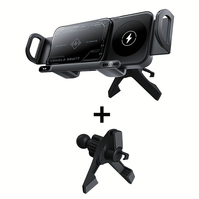 Smart dual-mode rotating stand wireless charging — view 9